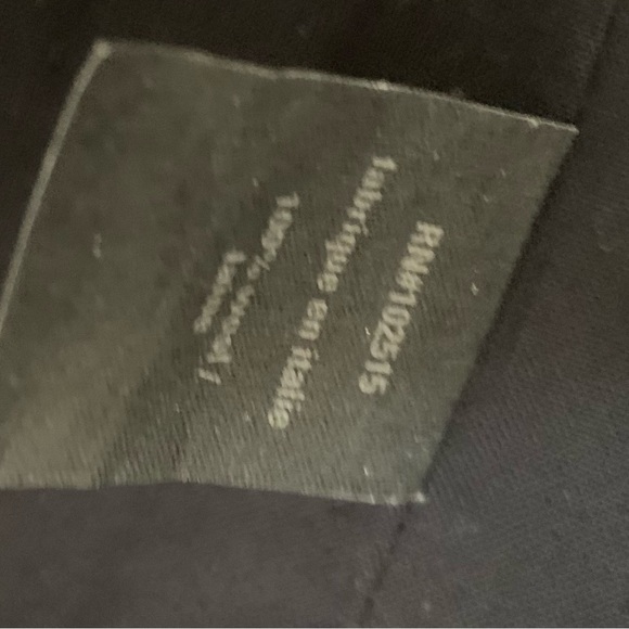 Men’s Black John Varvatos wool outer long coat made in Italy - Picture 7 of 8